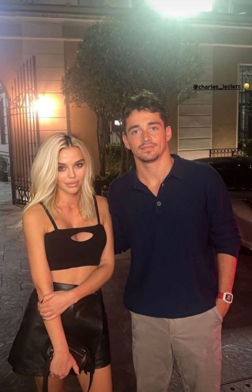 Дарья Валитова и Шарль Леклер. Фото Соцсети Дарья Валитова и Шарль Леклер. Фото Соцсети