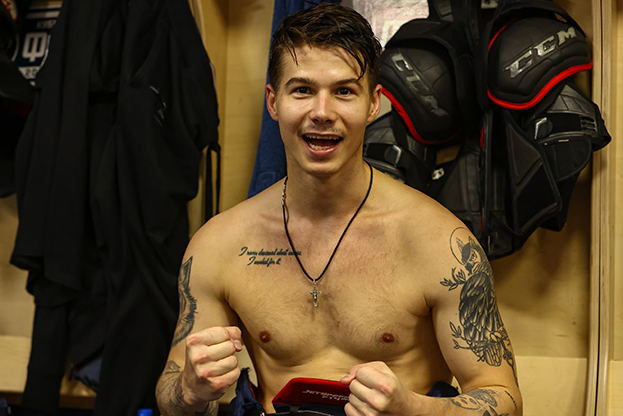 Николай Голдобин. Фото ХК «Металлург» Николай Голдобин. Фото ХК «Металлург»