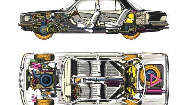 Mercedes-Benz W116. Mercedes-Benz W116.