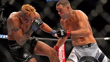 Тони Фергюсон и Нейт Диас.