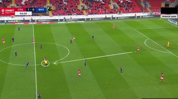 «Спартак» — «Факел» — 3:0. Фото Скриншот «Спартак» — «Факел» — 3:0. Фото Скриншот