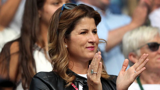 Роджер Федерер и Мирослава Вавринец. Фото Global Look Press Роджер Федерер и Мирослава Вавринец. Фото Global Look Press