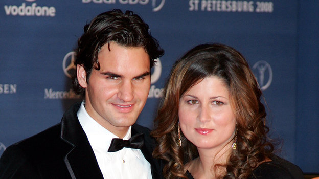 Роджер Федерер и Мирослава Вавринец. Фото Global Look Press Роджер Федерер и Мирослава Вавринец. Фото Global Look Press