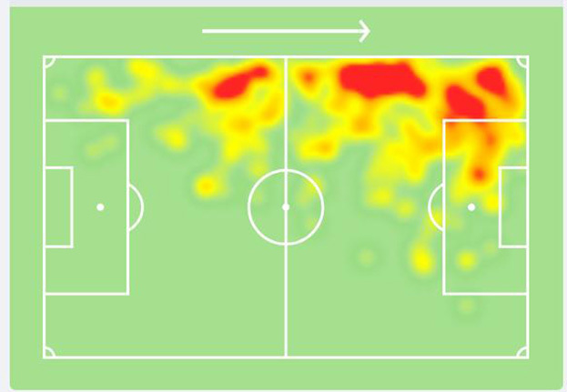 Тепловая карта Хвичи. Тепловая карта Хвичи.
