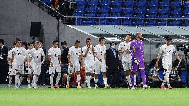 Футболисты сборной Киргизии. Фото Global Look Press Футболисты сборной Киргизии. Фото Global Look Press