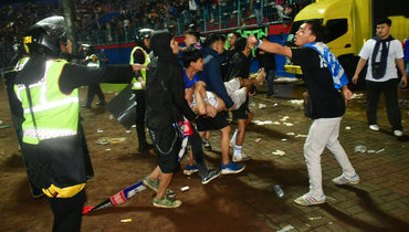 Трагедия на стадионе «Канджурухан» в Маланге.
