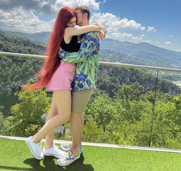 Александра Трусова и Марк Кондратюк. Фото Соцсети Александра Трусова и Марк Кондратюк. Фото Соцсети