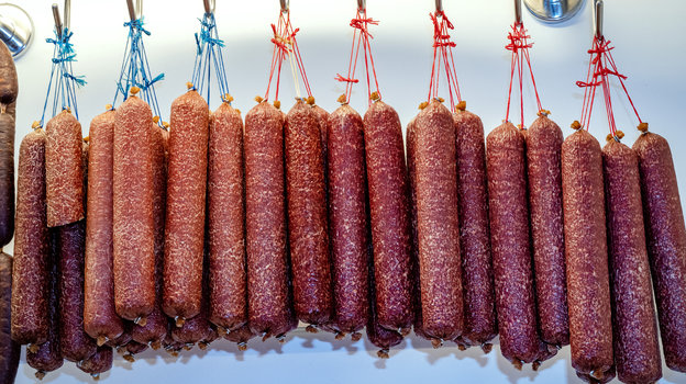 Колбаса. Фото Global Look Press Колбаса. Фото Global Look Press