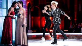 Трюки Медведевой вниз головой, дуэт Загитовой и Щербаковой в миксте. Уникальные кадры со съемок «Ледникового периода»