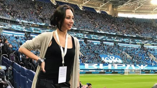 Елизавета Туктамышева на матче любимой команды. Фото Соцсети Елизавета Туктамышева на матче любимой команды. Фото Соцсети