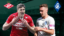 «Спартак» разгромил «Крылья» и стал вторым в РПЛ, Соболев и Промес сделали по дублю. Онлайн