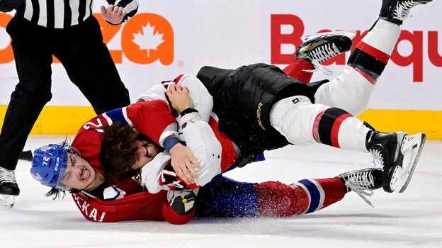 Драка в матче «Монреаль» — «Оттава». Фото Reuters Драка в матче «Монреаль» — «Оттава». Фото Reuters