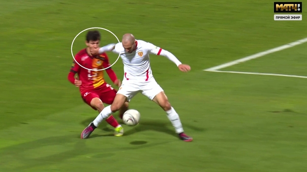 «Арсенал» — «Алания». Фото Скриншот трансляции «Арсенал» — «Алания». Фото Скриншот трансляции