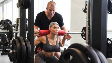 Михаил Циркунов и Бриттани Черчилль.