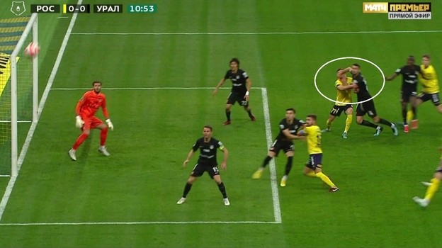 «Ростов» — «Урал». Фото Скриншот трансляции «Ростов» — «Урал». Фото Скриншот трансляции