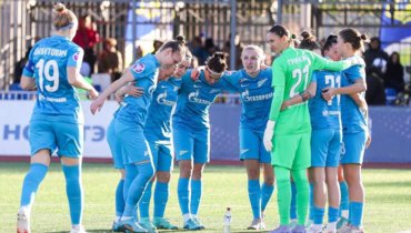 Женская команда «Зенита».