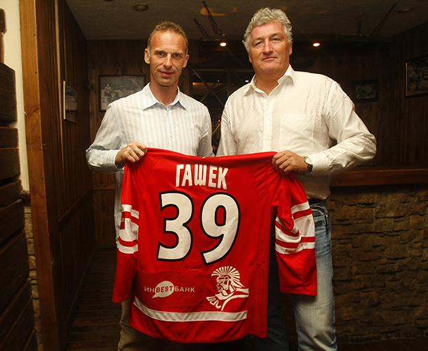Доминик Гашек и Милош Ржига. Фото Алексей Иванов, архив «СЭ» Доминик Гашек и Милош Ржига. Фото Алексей Иванов, архив «СЭ»