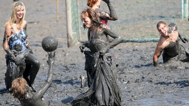 «Грязевая Олимпиада». Фото Getty Images «Грязевая Олимпиада». Фото Getty Images