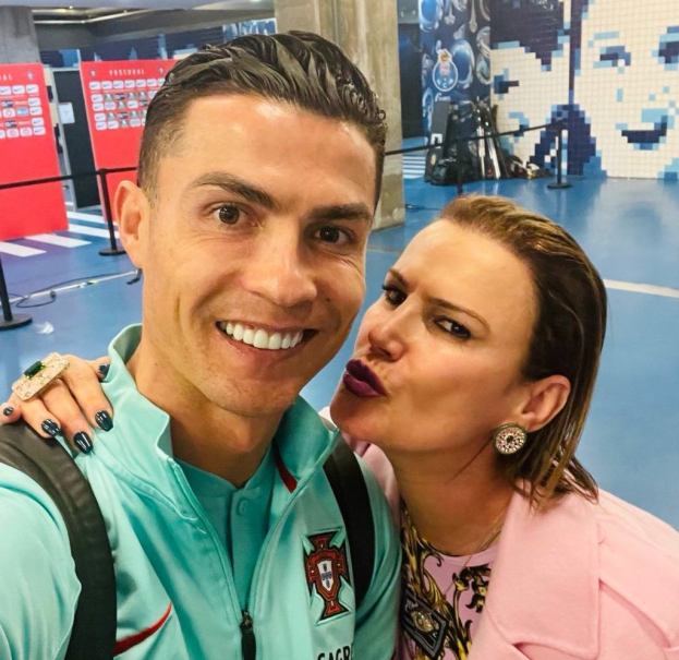 Криштиану Роналду и Элма Авейру. Фото Соцсети Криштиану Роналду и Элма Авейру. Фото Соцсети