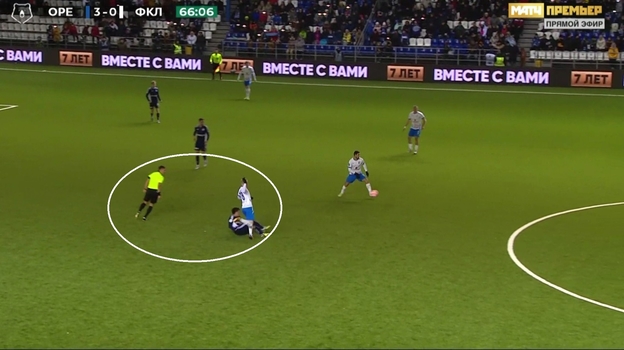 «Оренбург» – «Факел». Фото Скриншот трансляции «Оренбург» – «Факел». Фото Скриншот трансляции