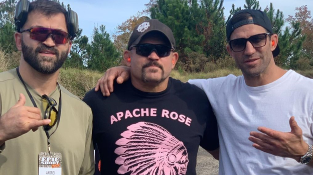 Андрей Орловский, Чак Лидделл и Люк Рокхолд. Фото Соцсети Андрей Орловский, Чак Лидделл и Люк Рокхолд. Фото Соцсети