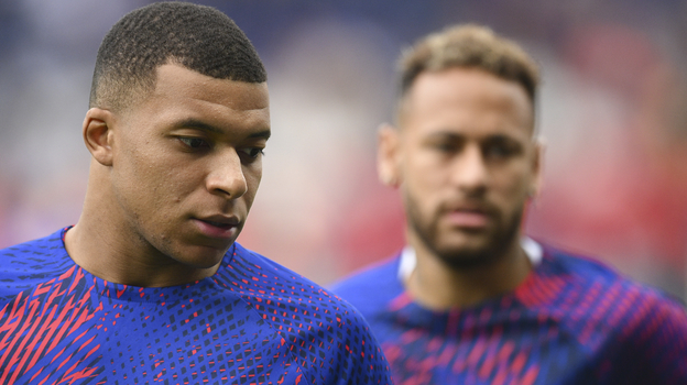 Килиан Мбаппе и Неймар. Фото Global Look Press Килиан Мбаппе и Неймар. Фото Global Look Press