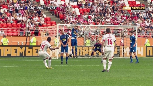 «Тамбов» — «Спартак». Фото Скриншот трансляции «Тамбов» — «Спартак». Фото Скриншот трансляции