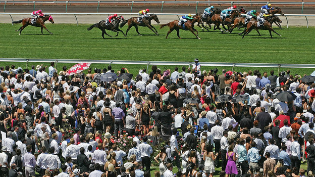 Скачки на ипподроме в Мельбурне. Фото Getty Images Скачки на ипподроме в Мельбурне. Фото Getty Images
