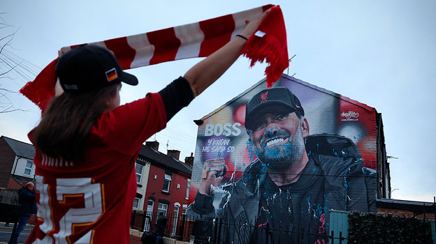 Граффити с Юргеном Клоппом. Фото Global Look Press Граффити с Юргеном Клоппом. Фото Global Look Press