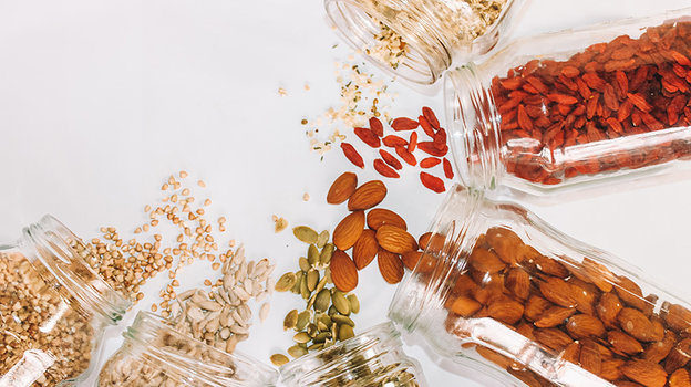 Орехи и злаки. Фото Unsplash Орехи и злаки. Фото Unsplash