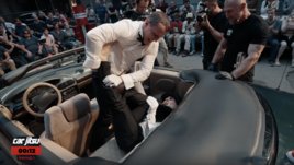 Финишировал фитнес-тренера и друга Дацика. Артем Тарасов гениально борется в салоне автомобиля