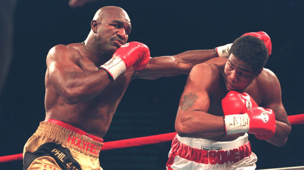 Эвандер Холифилд и Риддик Боу. Фото Getty Images Эвандер Холифилд и Риддик Боу. Фото Getty Images