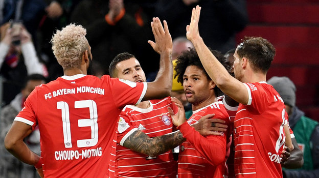 Футболисты «Баварии». Фото Reuters Футболисты «Баварии». Фото Reuters