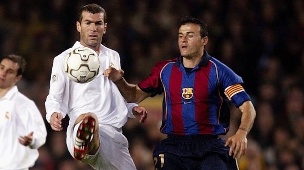 Зинедин Зидан и Луис Энрике. Фото Global Look Press Зинедин Зидан и Луис Энрике. Фото Global Look Press