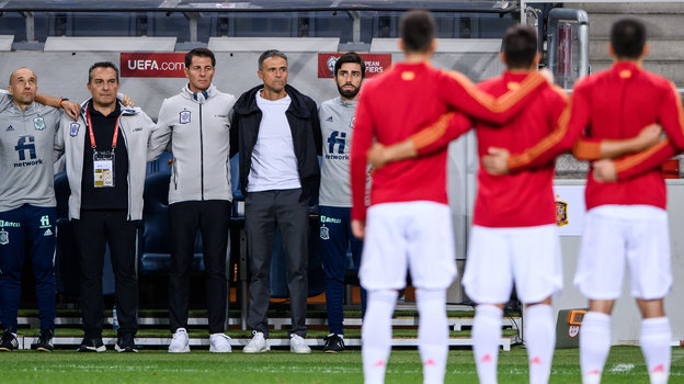 Тренерский штаб сборной Испании. Фото Global Look Press Тренерский штаб сборной Испании. Фото Global Look Press