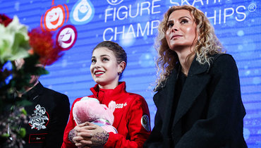 Алена Косторная и Этери Тутберидзе.