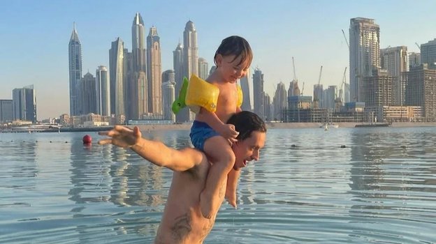 Сергей Полунин с сыном. Фото Соцсети Сергей Полунин с сыном. Фото Соцсети