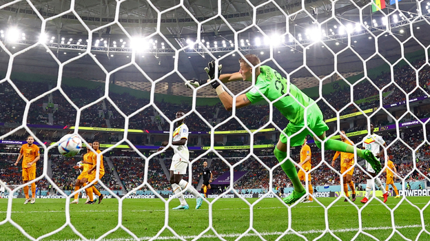 21 ноября. Сенегал — Нидерланды — 0:2. Сейв Андриса Нопперта. Фото Reuters 21 ноября. Сенегал — Нидерланды — 0:2. Сейв Андриса Нопперта. Фото Reuters