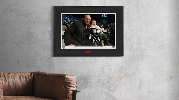 Фотография Данни Уайта и Хасбика. Фото ufccollectibles.com Фотография Данни Уайта и Хасбика. Фото ufccollectibles.com