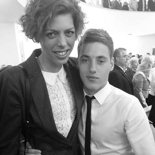 Бланка Влашич с братом Николой. Фото Соцсети Бланка Влашич с братом Николой. Фото Соцсети