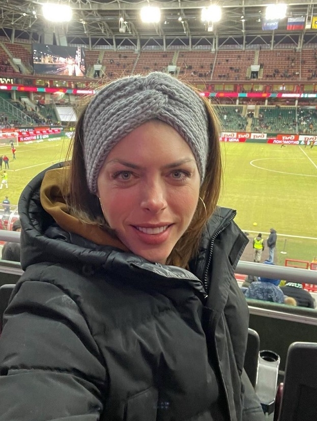 Бланка Влашич на матче между «Локомотивом» и ЦСКА. Фото Соцсети Бланка Влашич на матче между «Локомотивом» и ЦСКА. Фото Соцсети