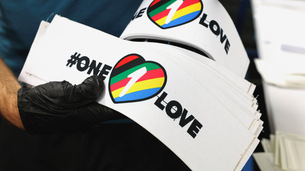 Повязки One Love. Фото Reuters Повязки One Love. Фото Reuters