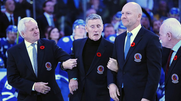 Берье Сальминг на церемонии введения новых членов в Зал Славы НХЛ. Фото Global Look Press Берье Сальминг на церемонии введения новых членов в Зал Славы НХЛ. Фото Global Look Press