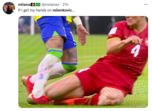 Травма Неймара. Фото Соцсети Травма Неймара. Фото Соцсети