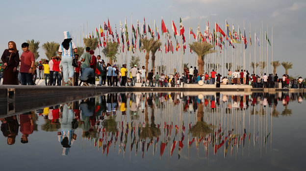 Болельщики в Дохе. Фото Reuters Болельщики в Дохе. Фото Reuters