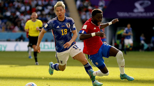 Эпизод матча Япония — Коста-Рика. Фото Reuters Эпизод матча Япония — Коста-Рика. Фото Reuters