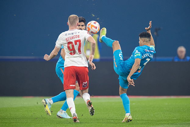 Матч «Зенит» — «Спартак». Фото ФК «Зенит» Матч «Зенит» — «Спартак». Фото ФК «Зенит»