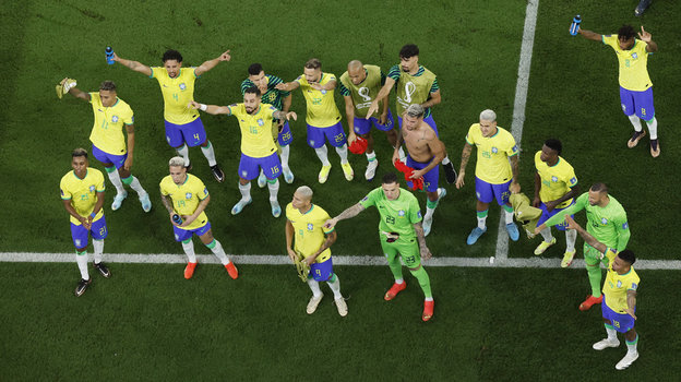 Футболисты сборной Бразилии. Фото Reuters Футболисты сборной Бразилии. Фото Reuters