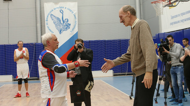Георгий Полтавченко и Михаил Силантьев. Фото Федерация баскетбола Санкт-Петербурга Георгий Полтавченко и Михаил Силантьев. Фото Федерация баскетбола Санкт-Петербурга