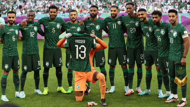 Футболисты сборной Саудовской Аравии. Фото Reuters Футболисты сборной Саудовской Аравии. Фото Reuters